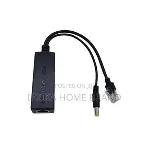 POE Splitter 48V to 12V CCTV Camera Connector Adapter Cable