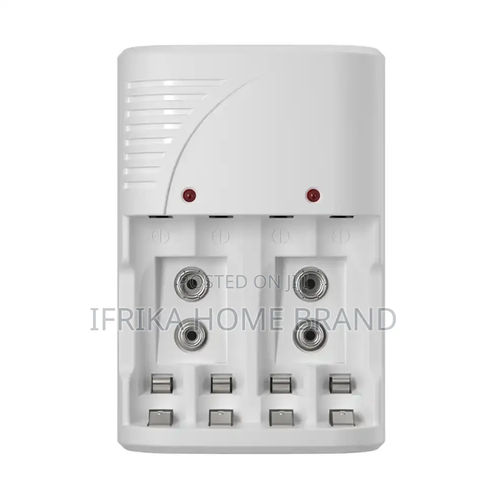 3 in 1 Battery Charger for 2 9v and 4pcs of 1.2v Aa/Aaa Batteries.