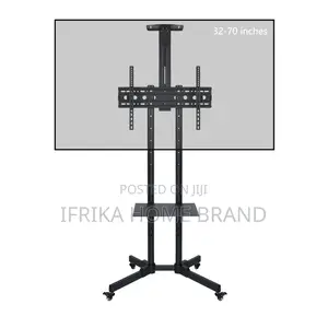 Mobile TV Trolley Bracket 1500 Rotating Horizontal