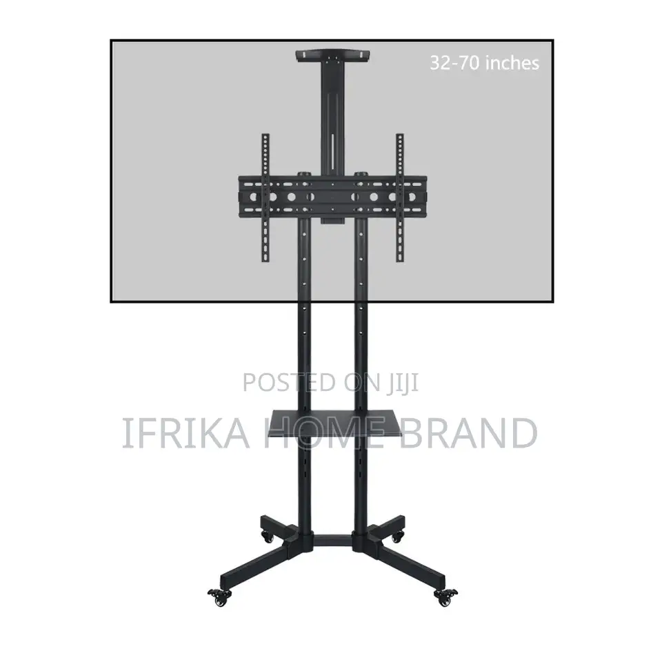Mobile TV Trolley Bracket 1500 Rotating Horizontal