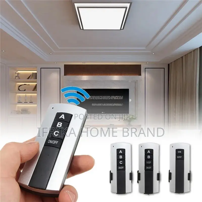 Switch Led Lamp 3 Way ON/OFF Remote Control Switch
