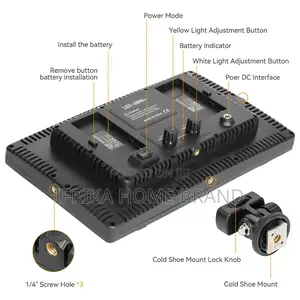 U600 U800 RGB Video Light LED Photo Studio Light Camera