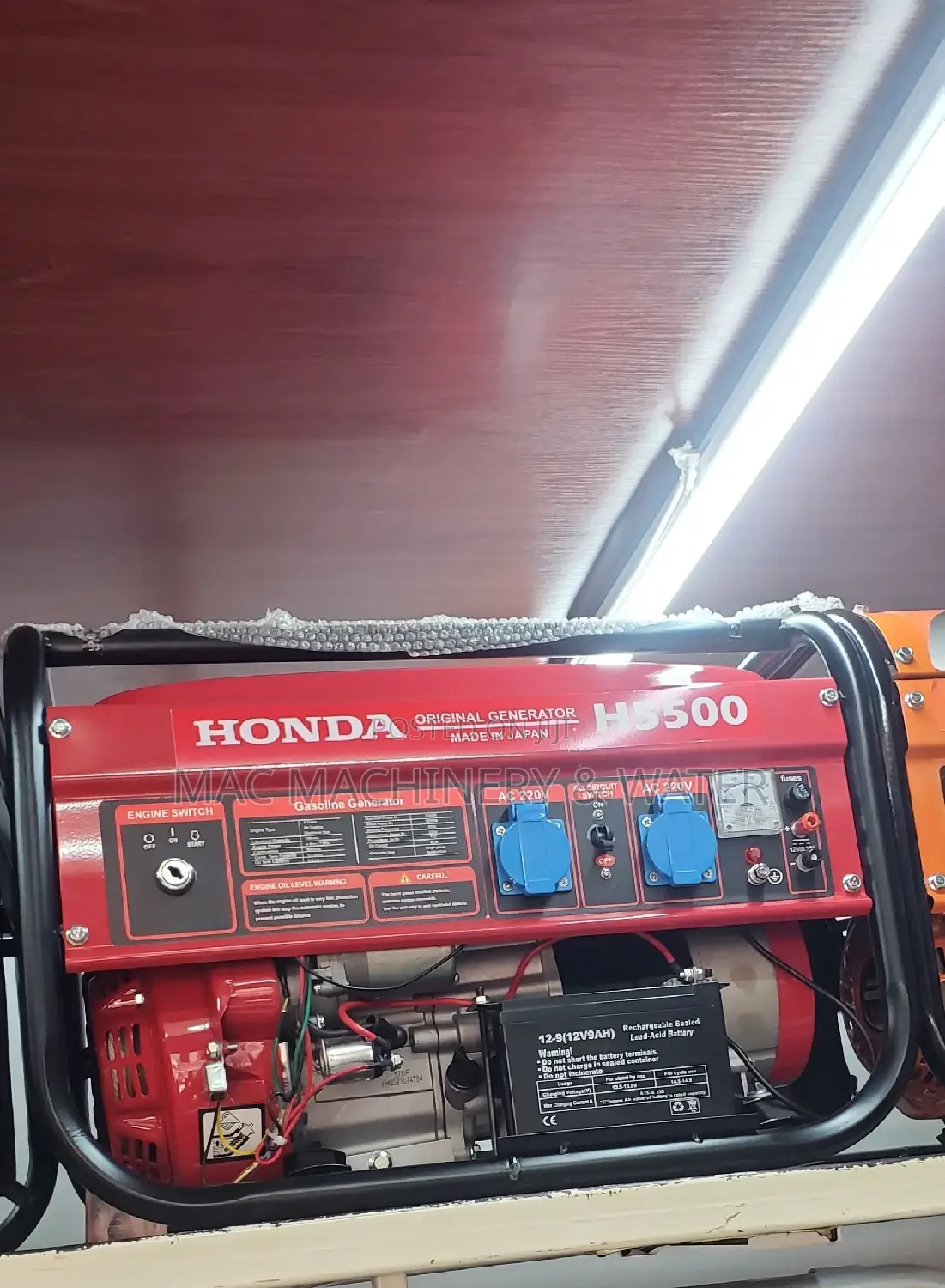 Honda 3.8kva / 3.3kw Petrol Generator Self/Key Start