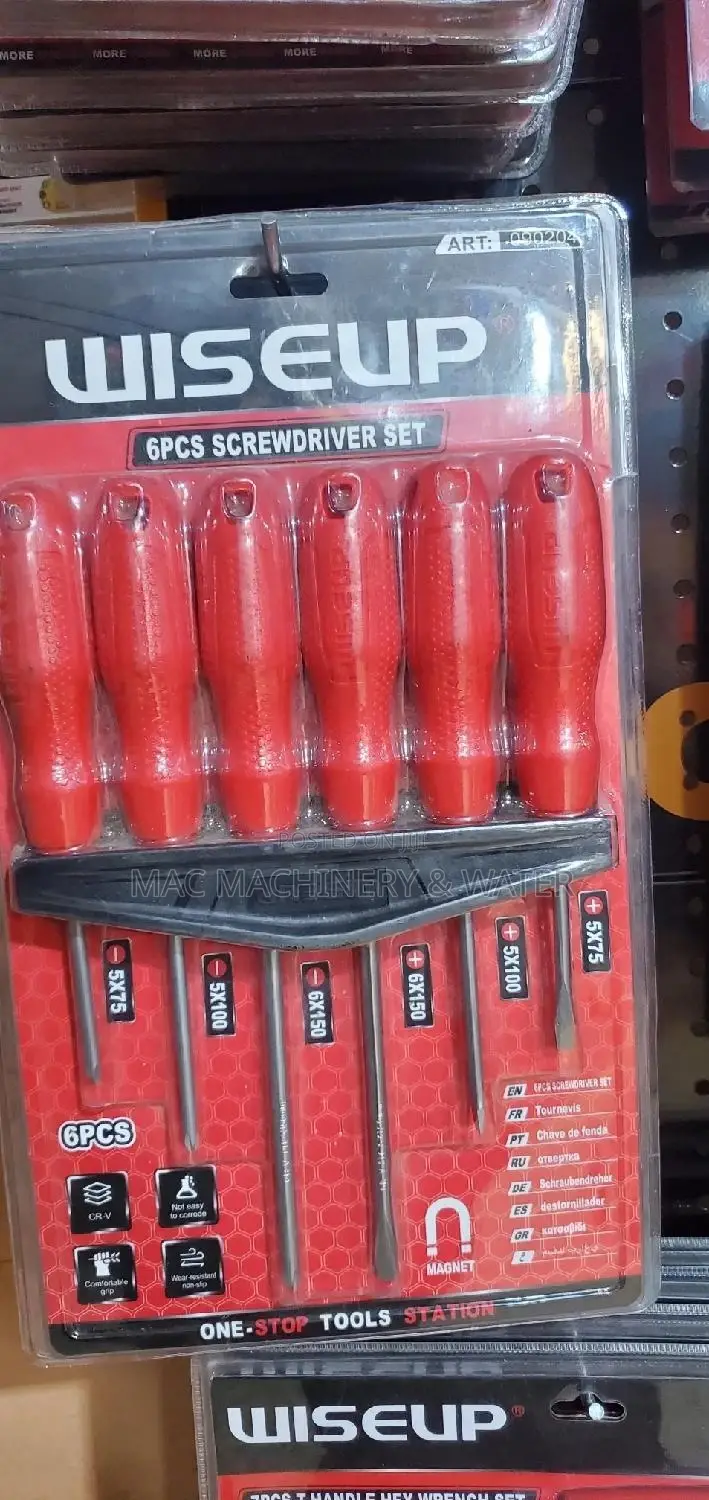 Magnetic Screw Driver Set 6pieces