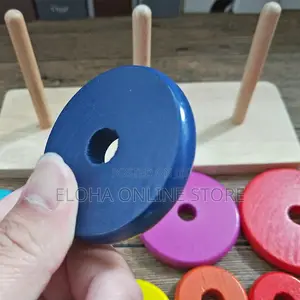 Baby IQ Wooden Stacking Tower