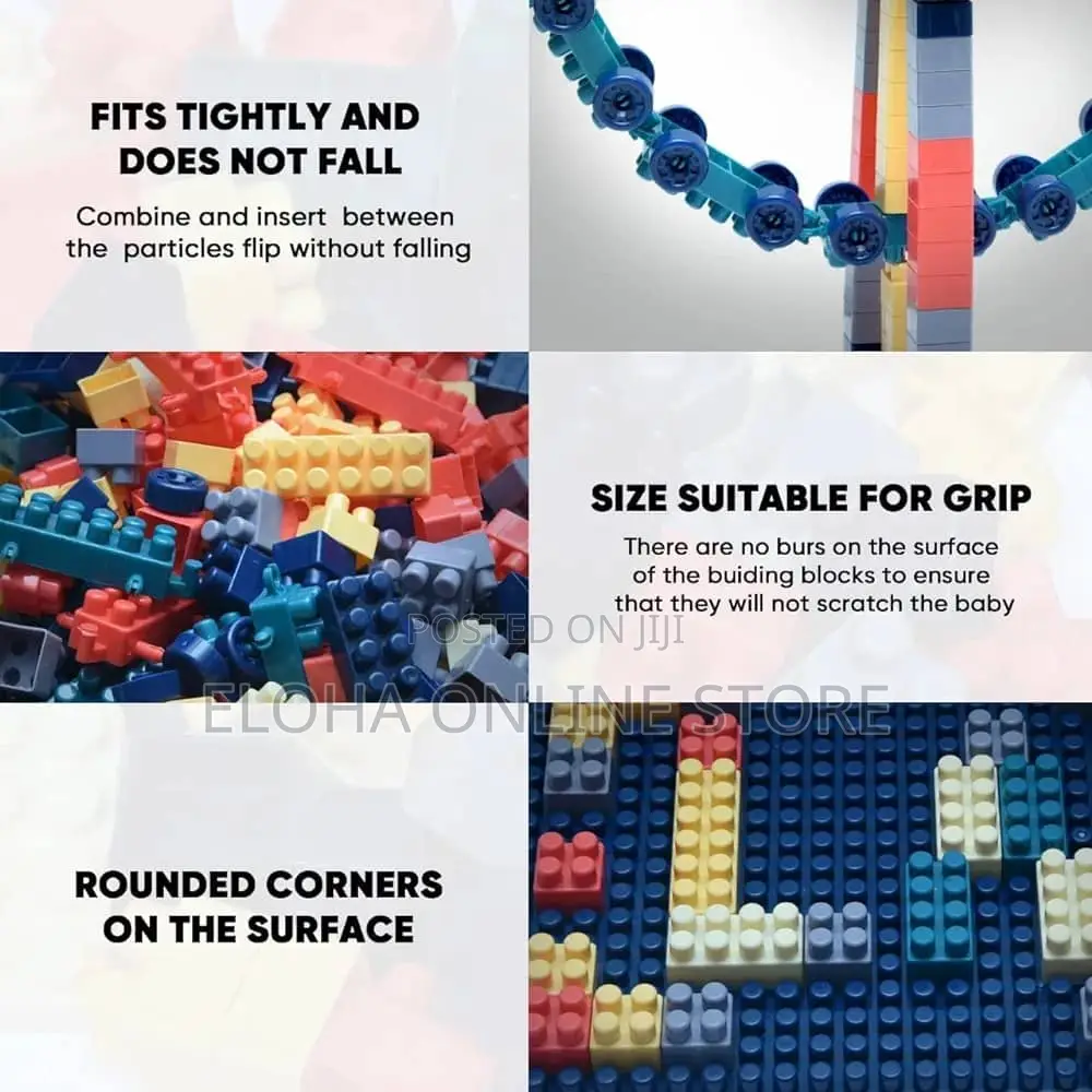 Children Assembling Building Blocks