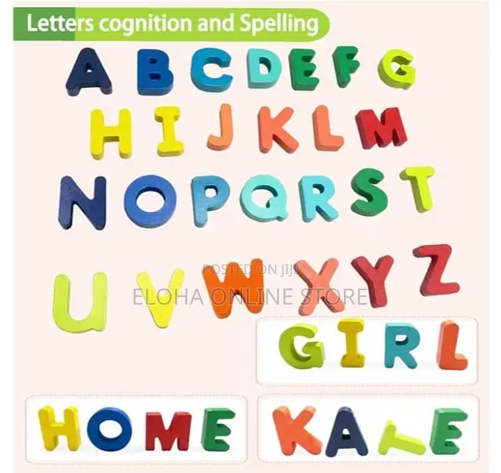 7 in 1 Kids Puzzle Blocks Board