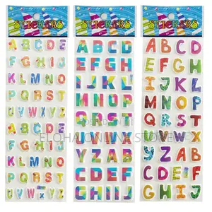 1 Sheet a-Z English Alphabet Stickers