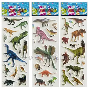 1 Sheet Little Dinosaurs 3D Stickers