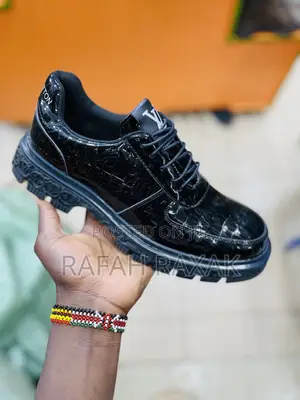 Original Louis Vuitton Shinny Big Sole Shinny Mirror Shoes