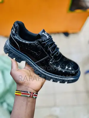 Original Louis Vuitton Shinny Big Sole Shinny Mirror Shoes