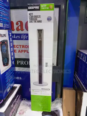 Geepas Tower Fan With a Remote