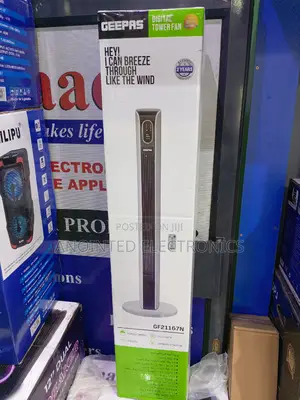 Geepas Tower Fans With a Remote