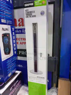 Geepas Tower Fans With a Remote