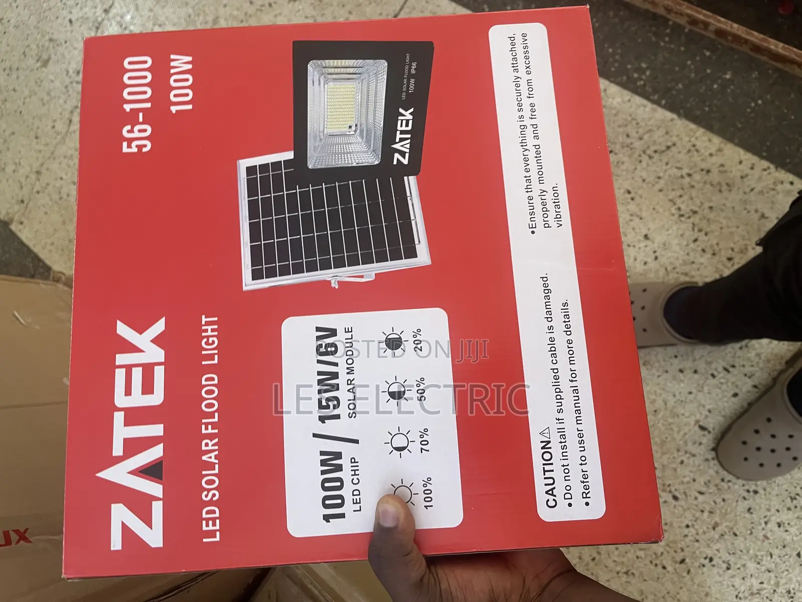 100watts Solar Floodlight