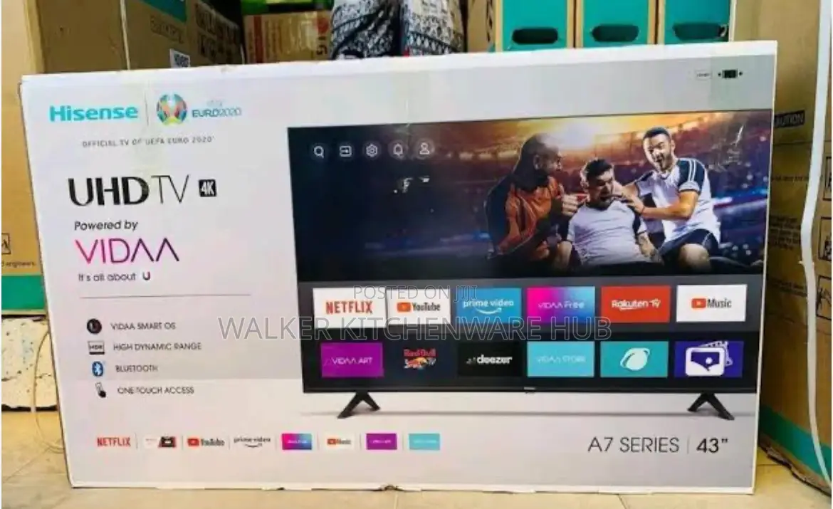 43” Hisense Smart Tv Screen