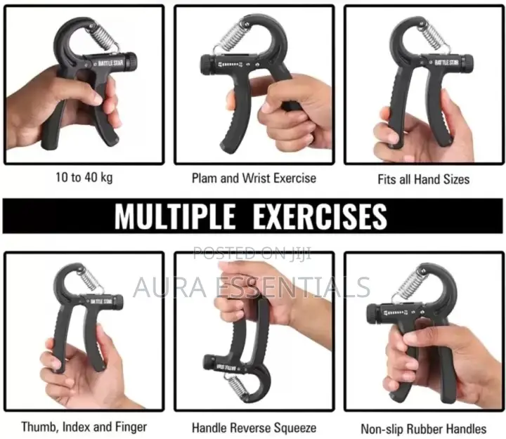 Hand Grip Strengthener Workout Kit