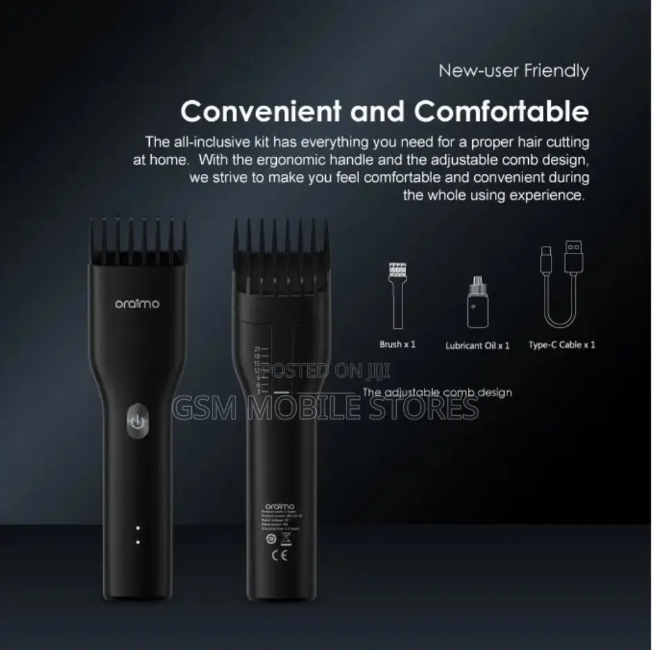 Oraimo Smart Clipper Cordless Hair Clipper
