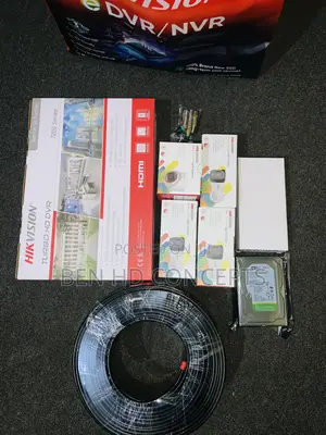 CCTV 4 Channel Package Colorvu