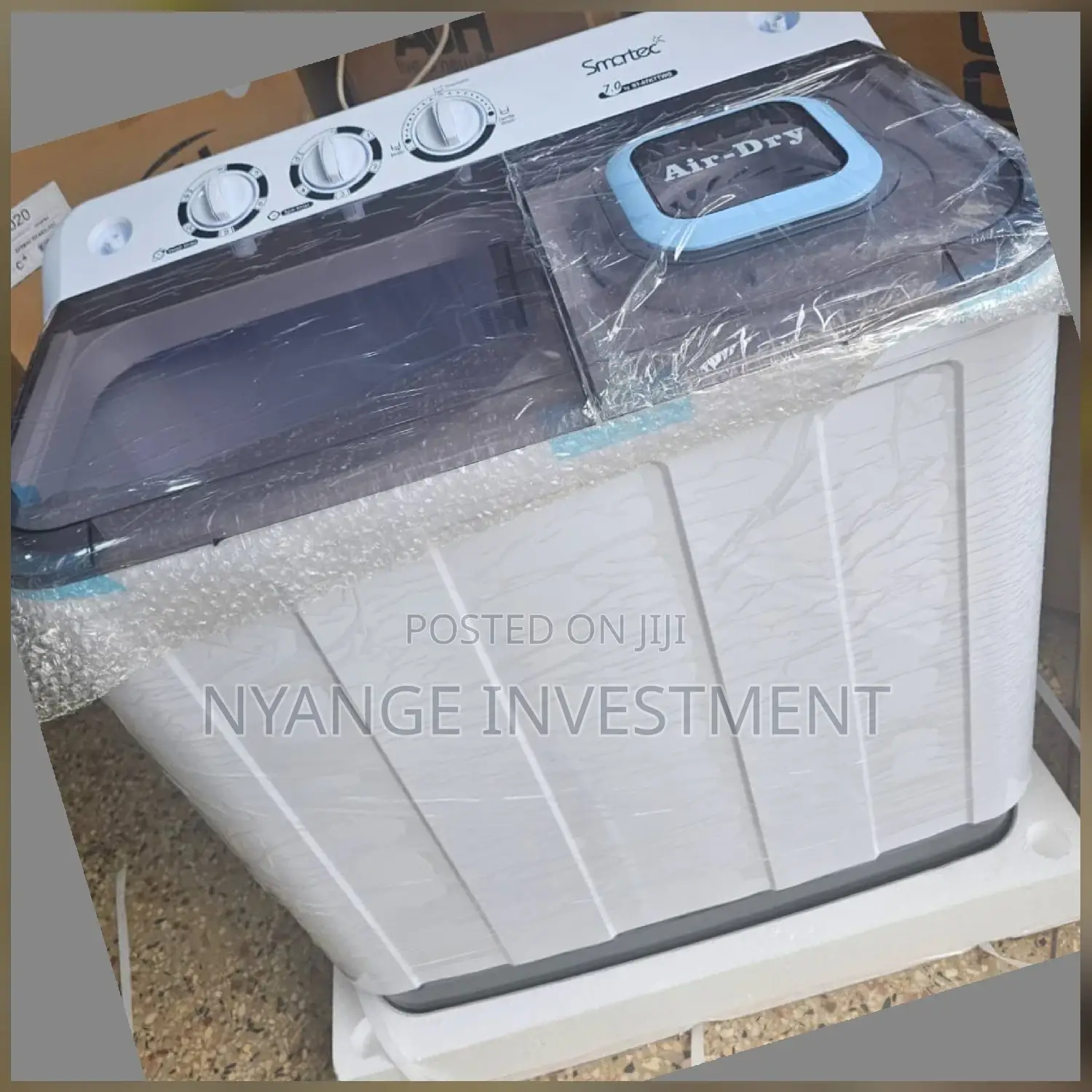 Smartec Twin Tub Washing Machine
 10 KGS Twin Tub Washing