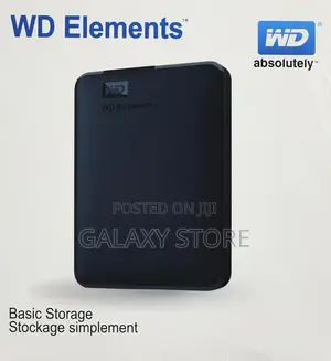 Wd External Hard Drive Case Western Digital Elements (Black)