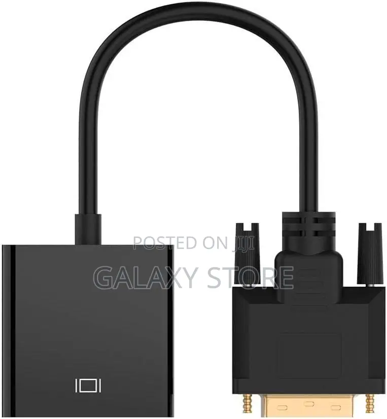 DVI 24+1 Male to VGA Female Adapter
