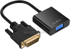 DVI 24+1 Male to VGA Female Adapter