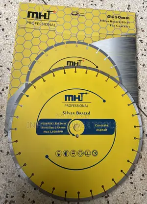 MHT Silver Concrete Blade 17” Size