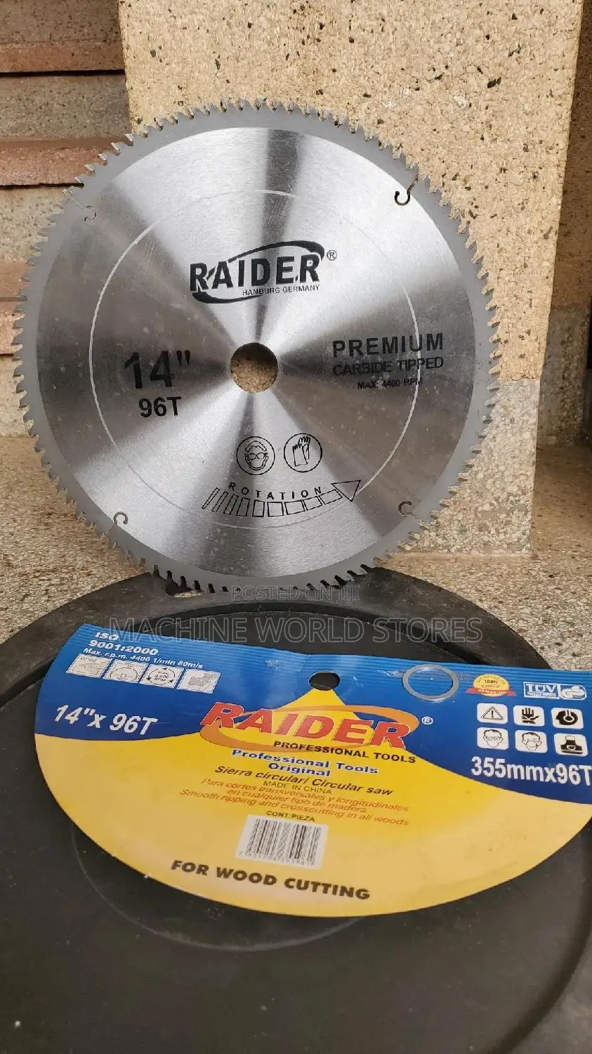 Carbide Tipped Circular Saw Blade 355mm(14")