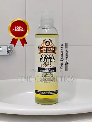 AMERICAN DREAM COCOA BUTTER, Kojic Acid Brightening Body Oil