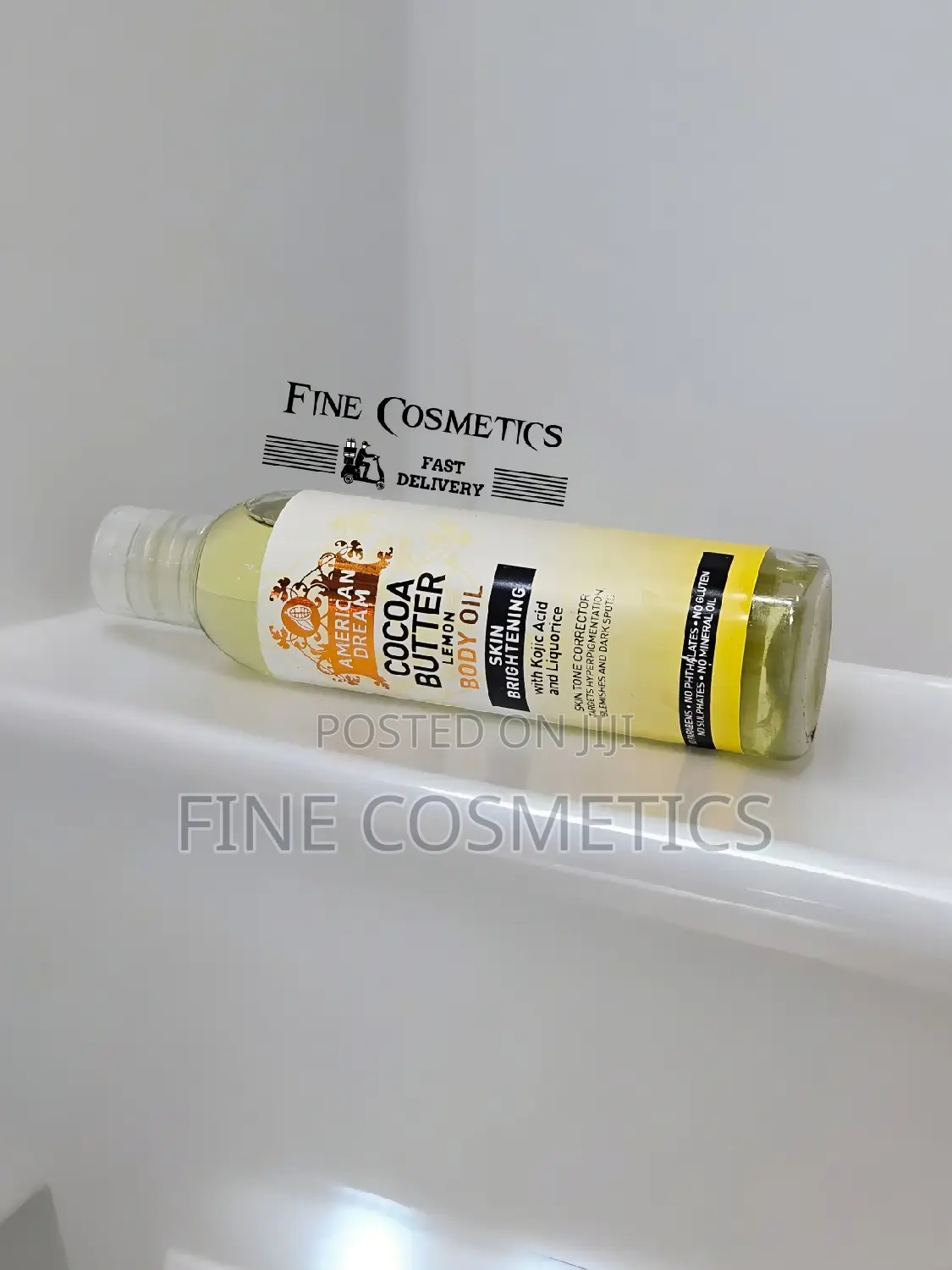 AMERICAN DREAM COCOA BUTTER, Kojic Acid Brightening Body Oil
