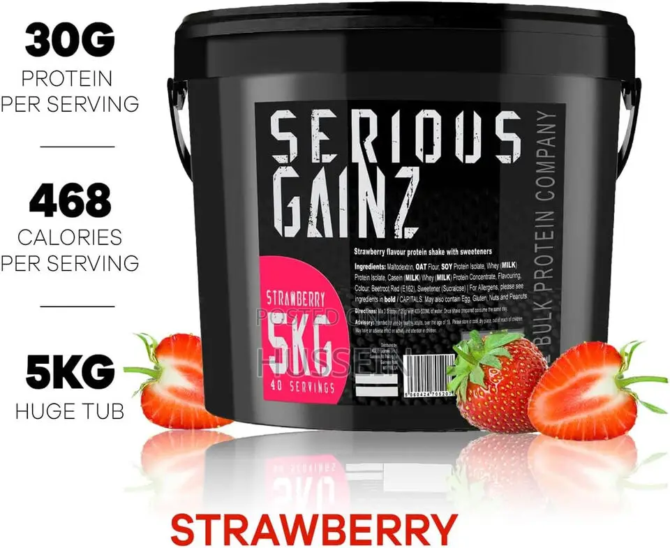 The Bulk Protein Company, SERIOUS GAINZ