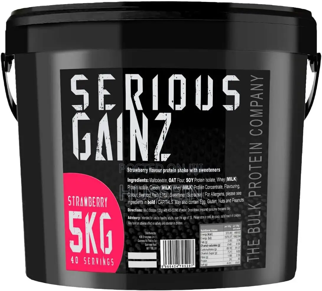 The Bulk Protein Company, SERIOUS GAINZ