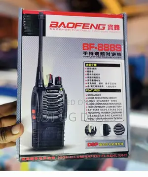 Baofeng Walkie Talkie Two Way Radio - Black