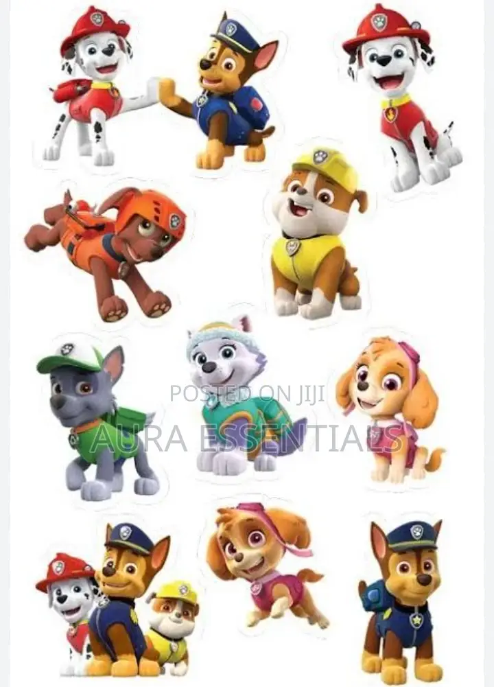 Paw Patrol 3D Cartoon Stickers