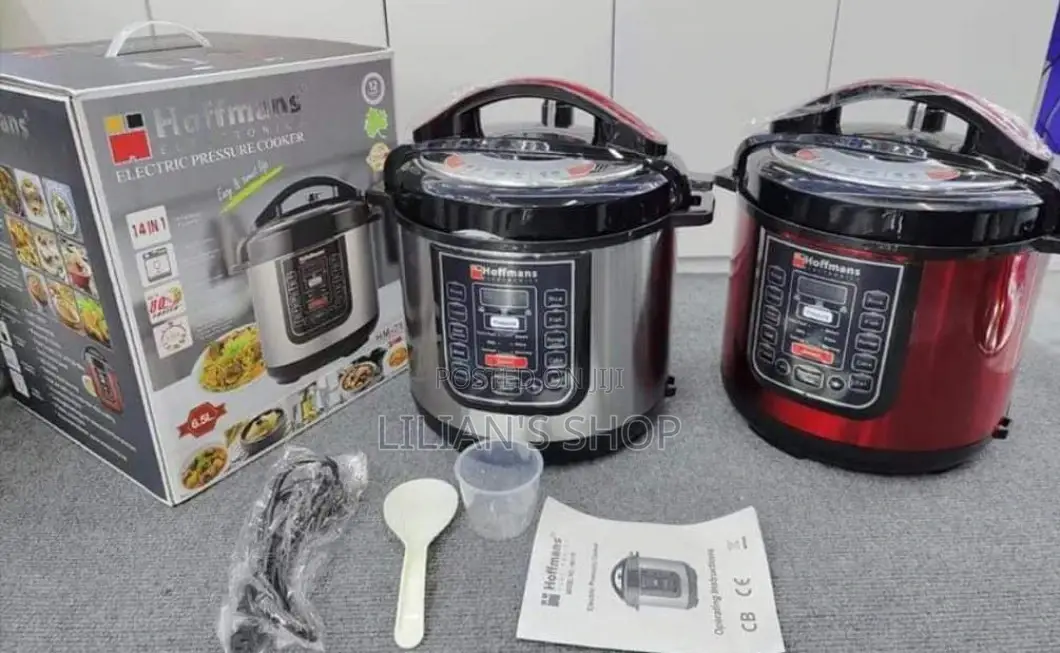 Electric Pressure Cooker 6litres Hoffman