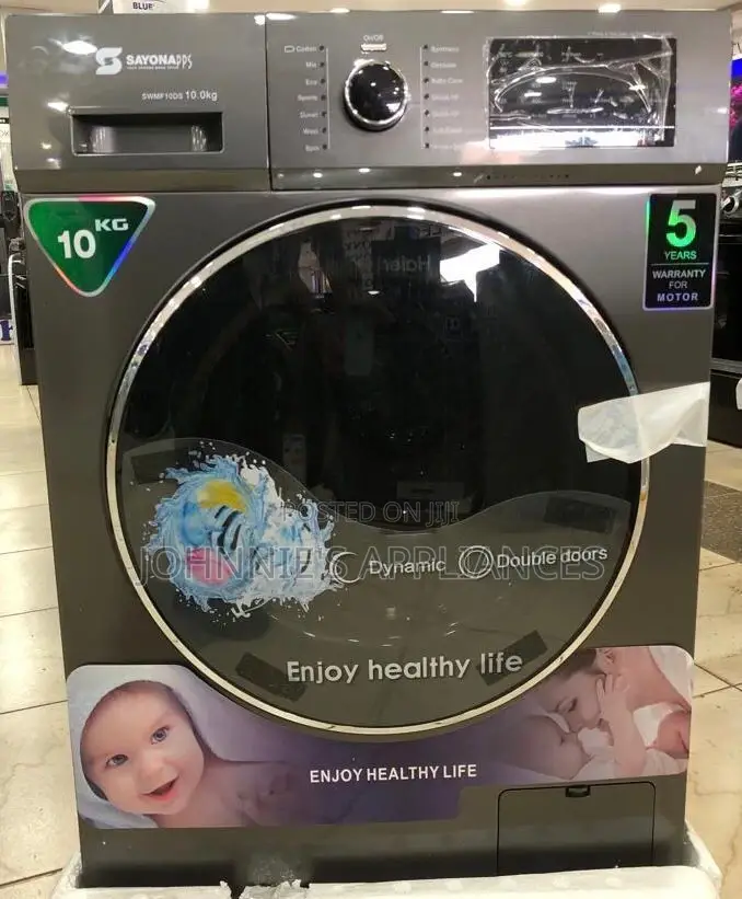 Sayona PPS Washing Machine 10kg Front Loader