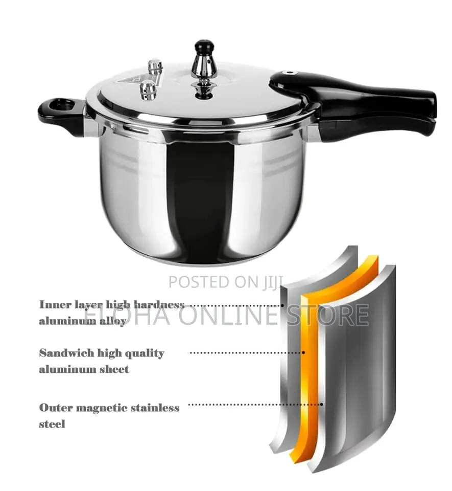 12 Litres (30cm)Stainless Steel Pressure Cooker