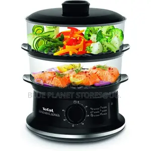 TEFAL 6.0l/2 Tiers Electric Food Steamer \\ 900W \\ VC140165