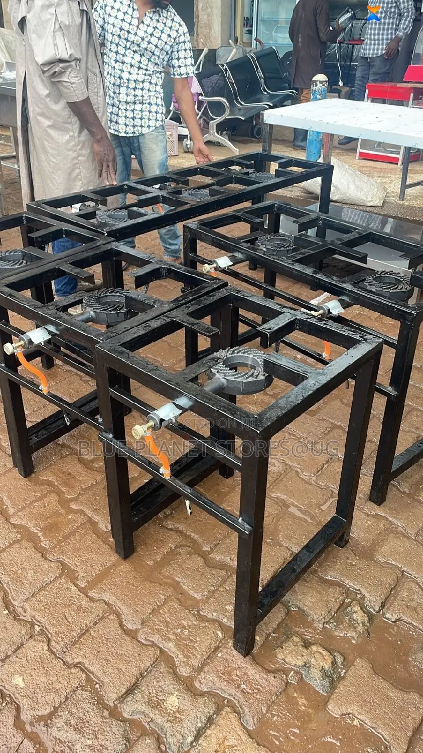 Industrial/Commercial Single Gas Burners // Metalic Body.