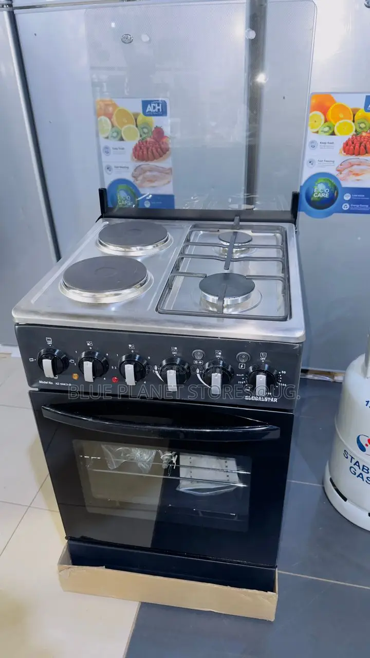 GLOBALSTAR 2 + 2 Automatic Cookers \\ 50cm × 50cm \\ Black