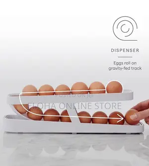 Automatic Rolling Egg Container,