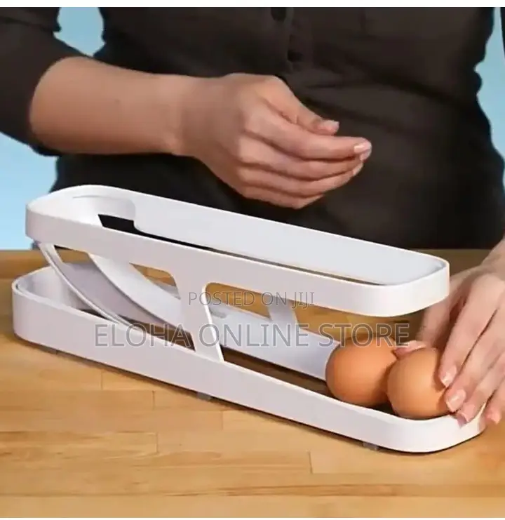Automatic Rolling Egg Container,