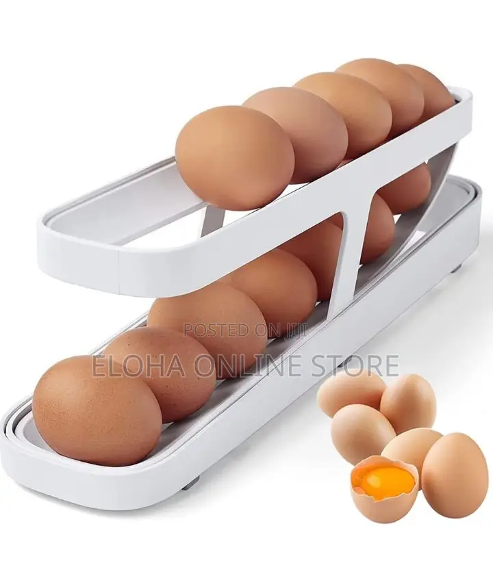 Automatic Rolling Egg Container,