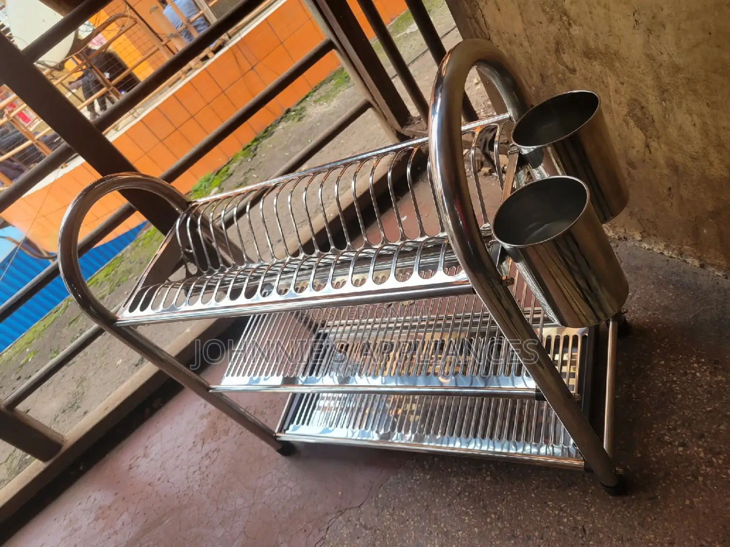 Stainless Steel 3layer Dish Drainer Rack