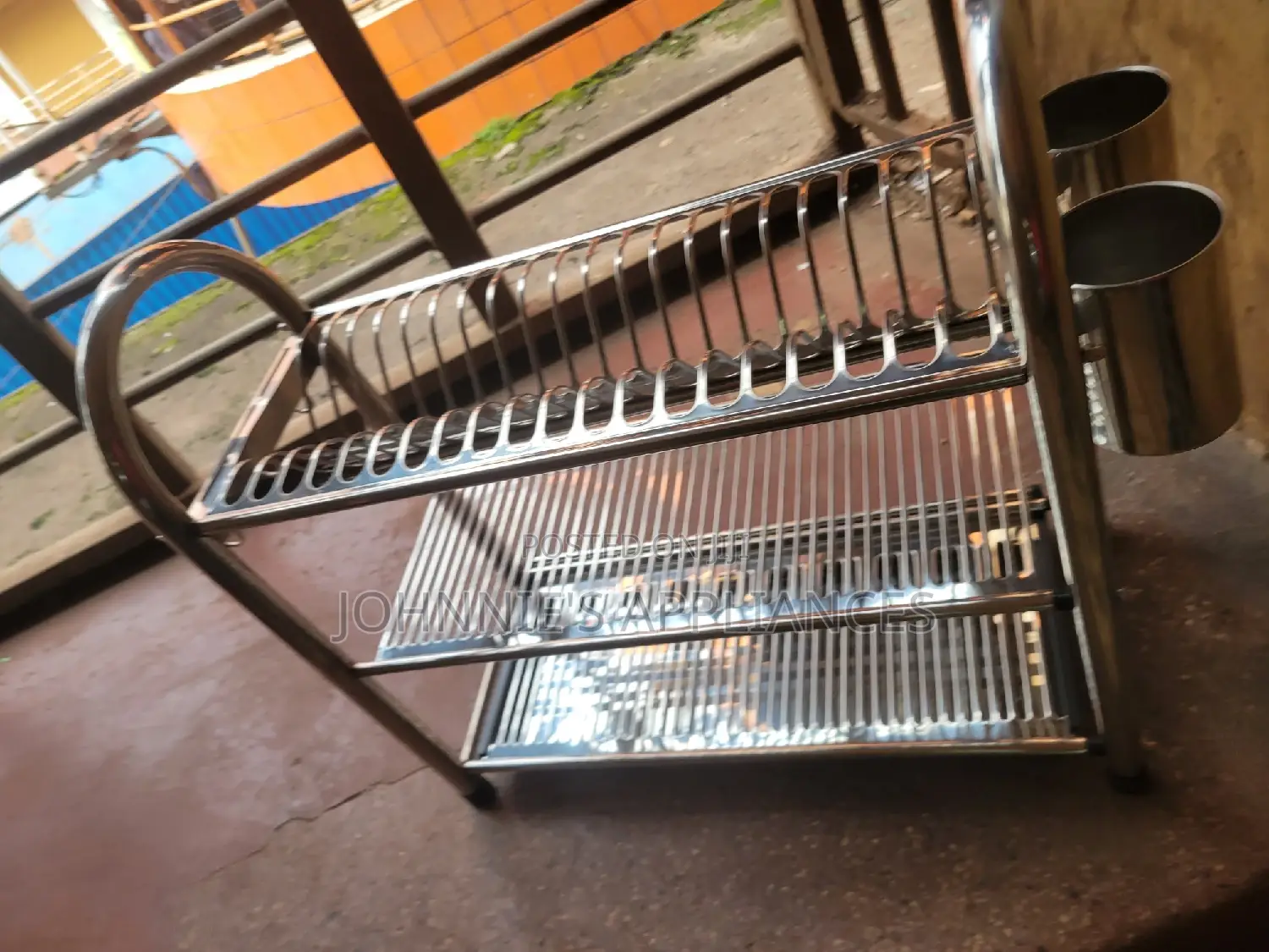 Stainless Steel 3layer Dish Drainer Rack