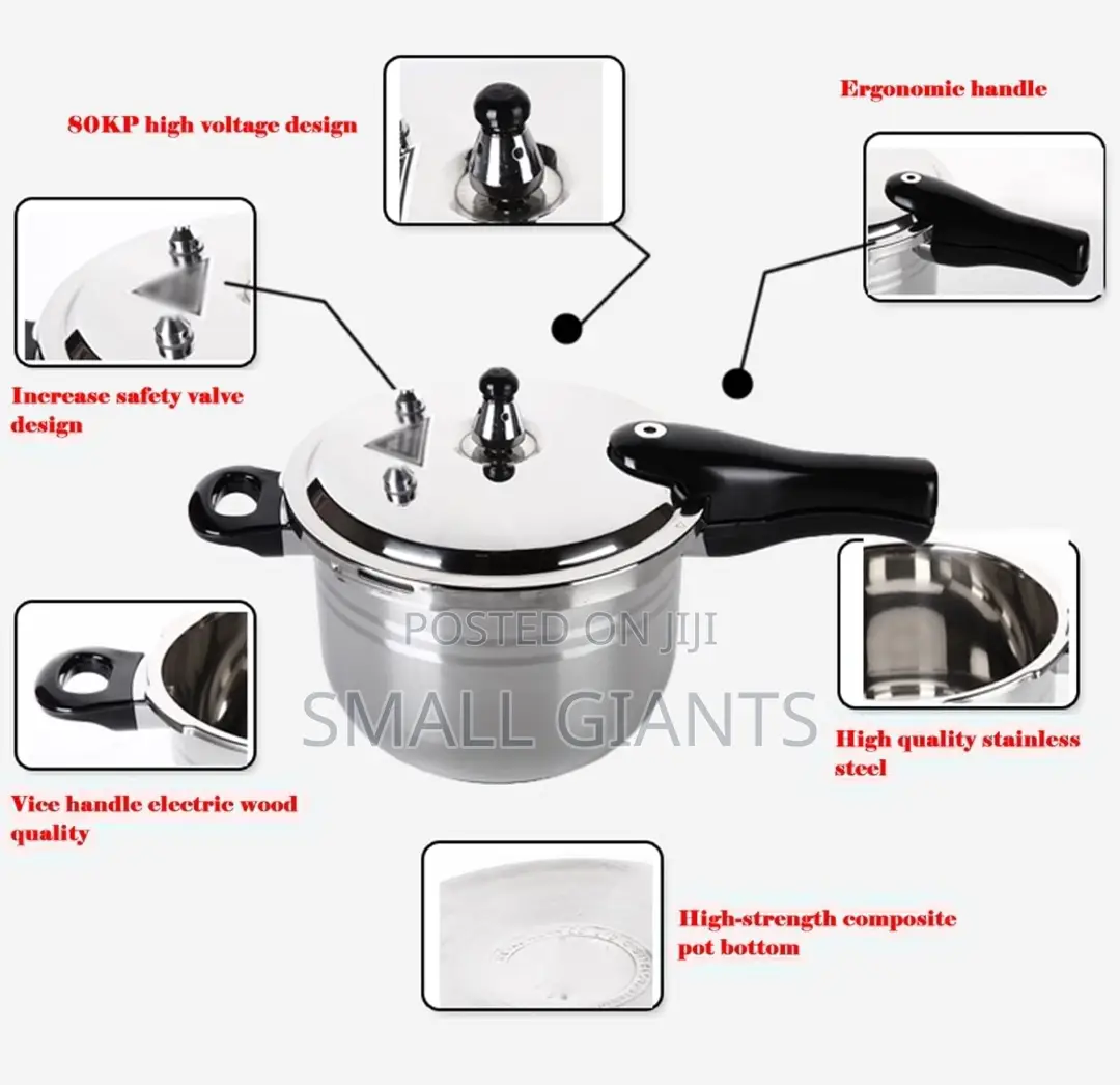 12ltrs(30cm) Stainless Steel Pressure Cooker