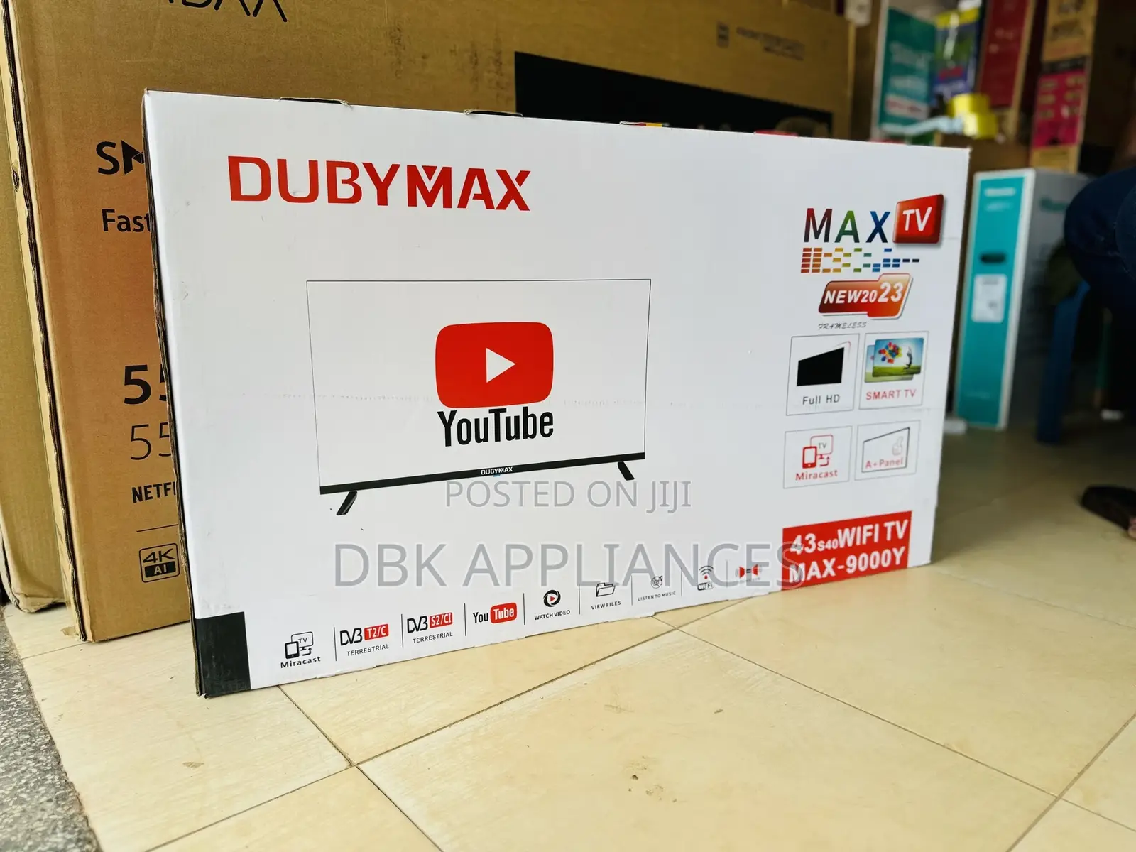 Dubymax 43inch Smart TVS Available