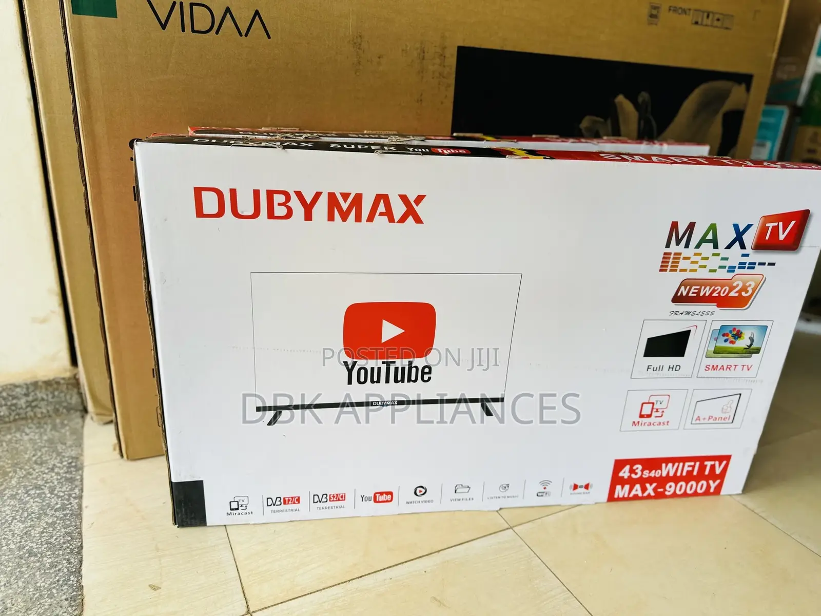 Dubymax 43inch Smart TVS Available