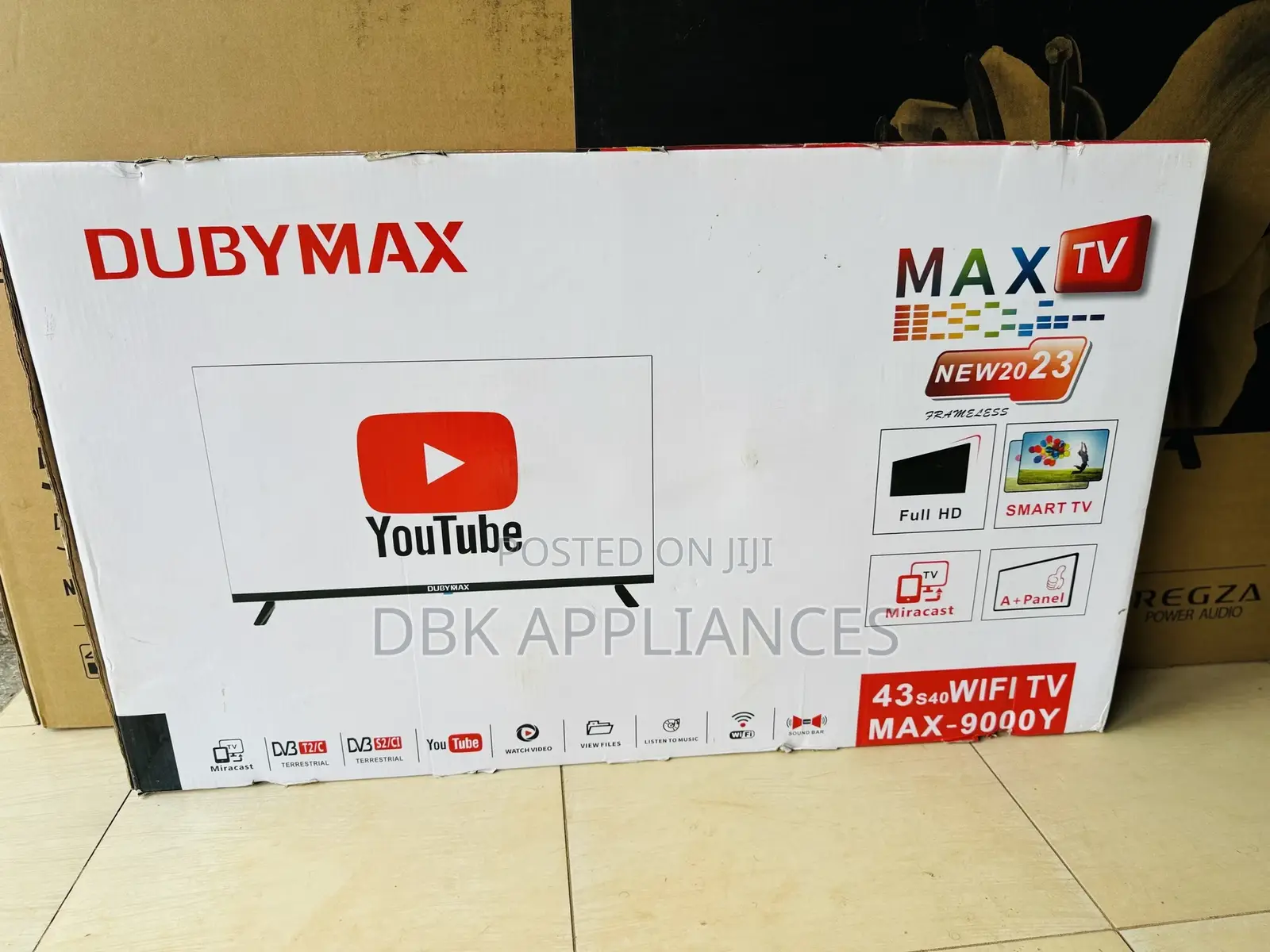 Dubymax 43inch Smart TVS Beyi Powa